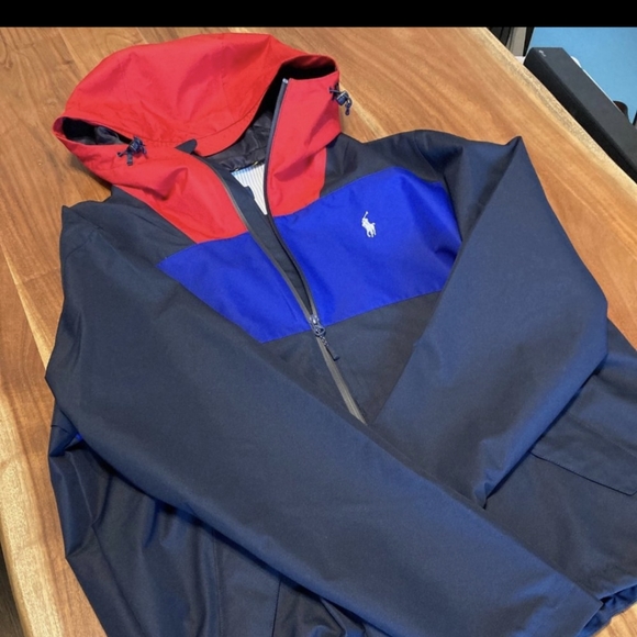 Polo by Ralph Lauren Zip Up Windbreaker Coat - Picture 2 of 5